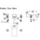 Black Brass Waterfall Bathroom Faucet Basin Mixer Tap