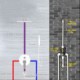 8 Inch / 10 Inch / 12 Inch Optional Concealed Shower Mixer Tap Modern Rain Head Shower System with Hand Sprayer and Tub Spout