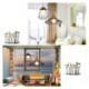 1 Light Matted Black Chandelier American Country Wrought Iron Stoving Varnishing Craftsmanship Pendant Light