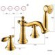 Bathtub Faucet Set in Brass