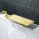 Waterfall Bathtub Faucet Tub Filler With Handheld Shower Modern