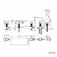 Deck Mount Bathtub Faucets Tub Filler With Hand Shower Waterfall Tub Faucet