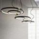 2 Rings LED Circle Pendant Light Fixture