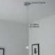 Nordic Modern LED Pendant Light Living Room Dining Room Bar Light Sigle Light