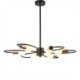 6-Light Classic Petals Ceiling Hanging Light Kitchen Dining Room Rustic Chandelier