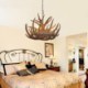 Rustic Cascade Ceiling Light 6-Light Farmhouse Chandelier