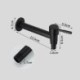 Black White Antifreeze Single Cold Water Faucet For Mop Pool Stainless Steel Faucet
