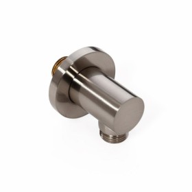 Brushed Nickel Handheld Shower Supply Elbow Solid Brass Water Supply Elbow