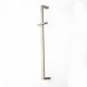 Adjustable Square Slide Shower Bar in Brushed Nickel Solid Brass Shower Slide Bar