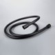 PVC 59 "Shower Hose Smooth Black Rubber Hand Shower Hose