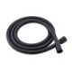 PVC 59 "Shower Hose Smooth Black Rubber Hand Shower Hose