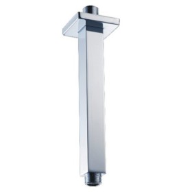 Ceiling Mount Shower Arm Square Chrome Shower Arm for Shower Heads 8"/12"/18"
