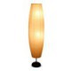 Contractile Style Standing Lamp For Bedrooms With White Paper Shade