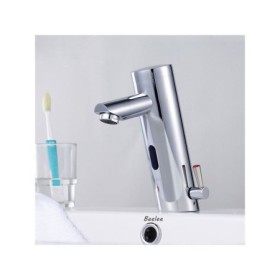 Automatic Sensor Chrome Brass Basin Faucet (Hot and Cold)