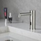 Automatic Sensor Bathroom Faucet Deck Mount Smart Sensor Basin Faucet