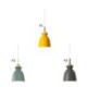 Iron Arti Three Light Restaurant Bar Nordic Simple Macaron Pendant Light