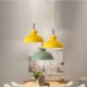 Three Light Iron Arti Restaurant Cafe Bar Nordic Simple Macaron Pendant Light