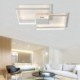 Modern Simple Acrylic Ceiling Light Unique Quadrate Light Energy Saving Light Flush Mount LED Ceiling Light