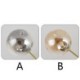 Magic Bean Pendant Lamp Bedroom Living Room Modern Glass Globe Ceiling Light