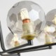 Decorative Magic Bean Pendant Light Living Room Bedroom Contemporary Glass Globe Chandelier