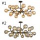 Living Room Dining Room Glass Globe Ball Chandelier Magic Bean Pendant Light