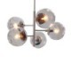 Unique 5 Light Glass Ball Lighting Bedroom Office Modern Simple Glass Pendant Lamp