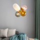 Colored Glass Princess Balloon Light Bedroom Children Nordic Unique Pendant Light