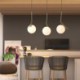 Kitchen Island Bedroom Living Room Glass Ball Light Fixture