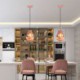 Soap Bubble Glass Ceiling Light Kitchen Island Lamp Colorful Pendant Light