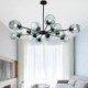 Magic Bean Shape Lamp Chandelier Light Bedroom Living Room Lighting Nordic Glass Pendant Light