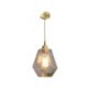 Dining Room Bedroom Hallway Lamp Nordic Retro Pendant Light Brass Glass Home Lighting Tower Shape Lamp