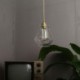 Dining Room Bedroom Hallway Lamp Nordic Retro Pendant Light Brass Glass Home Lighting Tower Shape Lamp