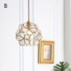 Petal Shape Lamp Dining Room Kids Room Hallway Lamp Nordic Creative Pendant Light Glass Home Lighting