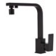 Black Kitchen Sink Faucet with Brass Kitchen Mixer Tap