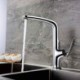 Single Handle Swivel Kitchen Sink Faucet Brass Sink Tap