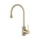 Brass Kitchen Faucet Elegant Waterdrop Sink Tap