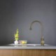 Brass Kitchen Faucet Elegant Waterdrop Sink Tap