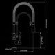 Excellent Dual-Mode Pull-Down Kitchen Faucet with High Arc