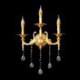 Luxurious Wall Sconce Crystal Drop Decoration Lamp Bedside Hallway Lighting European Wall Lamp