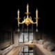 Luxurious Wall Sconce Crystal Drop Decoration Lamp Bedside Hallway Lighting European Wall Lamp