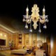 Luxurious Wall Sconce Crystal Drop Decoration Lamp Bedside Hallway Lighting European Wall Lamp