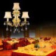 Luxurious Crystal Drop Wall Sconce Dining Room Hallway Lighting European Fashion Wall Lamp