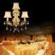 Luxurious Crystal Drop Wall Sconce Dining Room Hallway Lighting European Fashion Wall Lamp