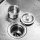 Best Thicken Stainless Steel Kitchen Sink with Drain Basket and Liquid Soap Dispenser