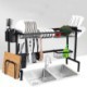 Storage Rack Dish Cup Drying Rack Multifunctional Stainless Steel Kitchen Rack
