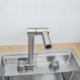Stainless Steel Invisible Single Bowl Sink Folding Faucet for Kitchen Sink