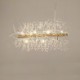 LED Fireworks Pendant Light Contemporary Hanging Lamp For Dining Room, Living Room, and Bedroom