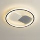 Round Flush Mount Ceiling Lamp Fixture for Bedroom Flush Mount LED Ceiling Light